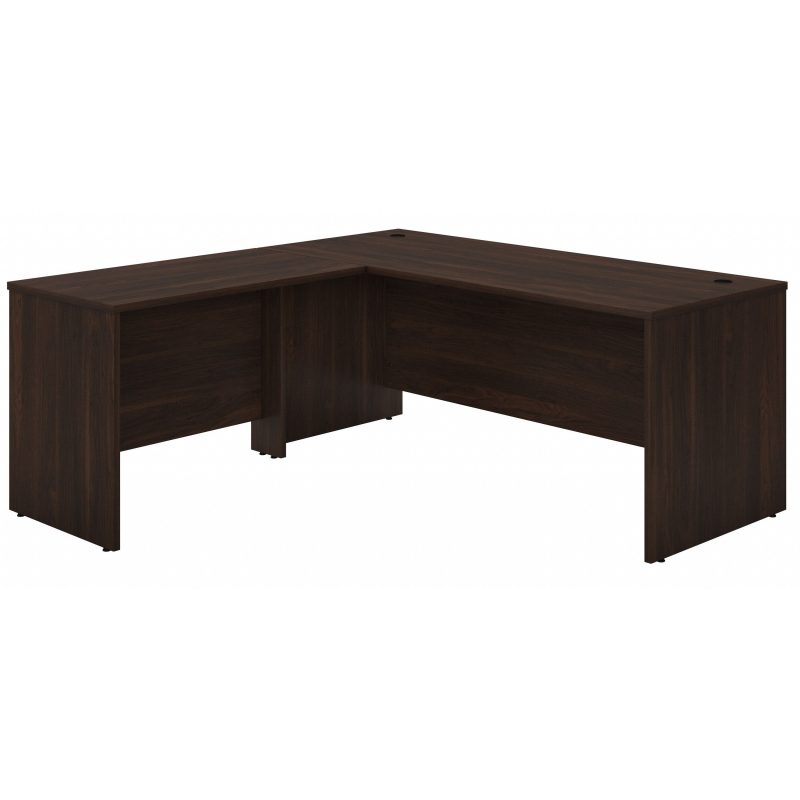 Black Walnut 72" x 72" L-Shaped Modern Office Desk - Image 2