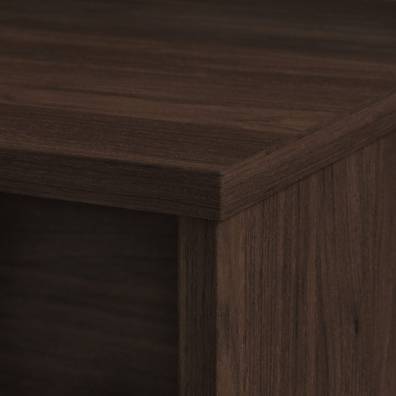 Black Walnut 60" x 72" L-Shaped Reversible Modern Office Desk - Image 4