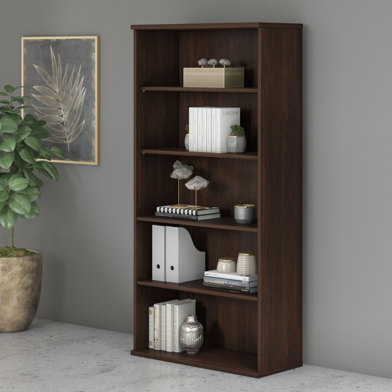 Black Walnut 72" x 72" L-Shaped Modern Office Desk - Image 6