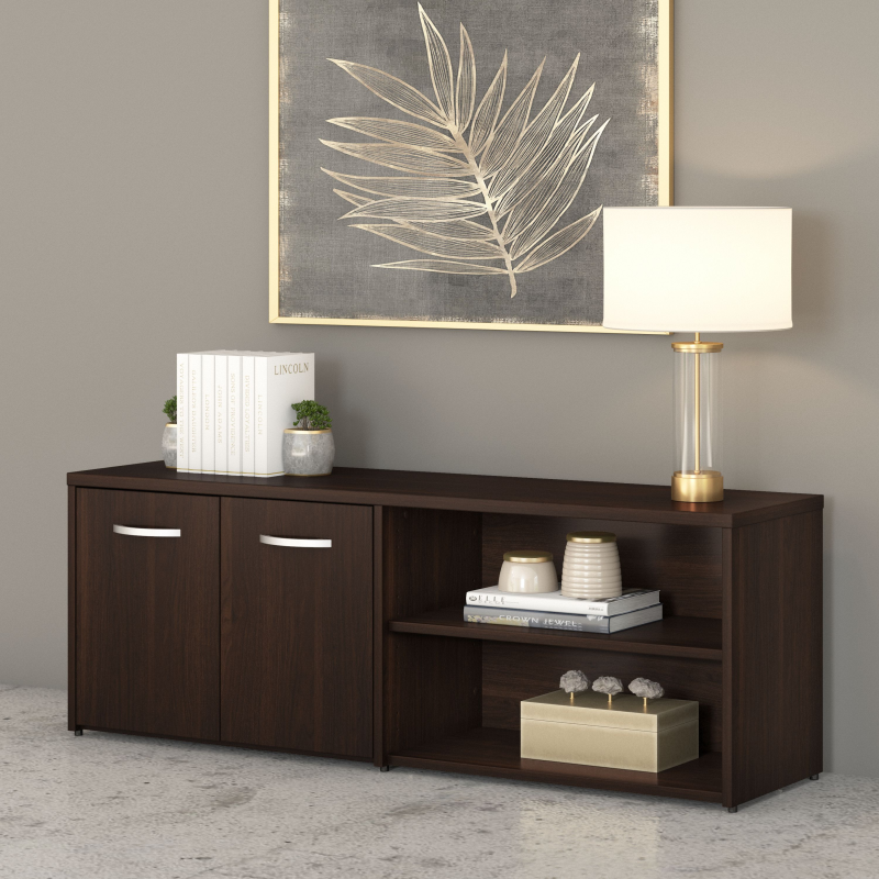 Black Walnut 72" x 72" L-Shaped Modern Office Desk - Image 8