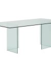 83" Executive Desk or Conference Table Made Entirely of Glass