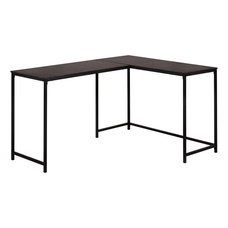 L-Shaped Basic Desk in Espresso - Image 2