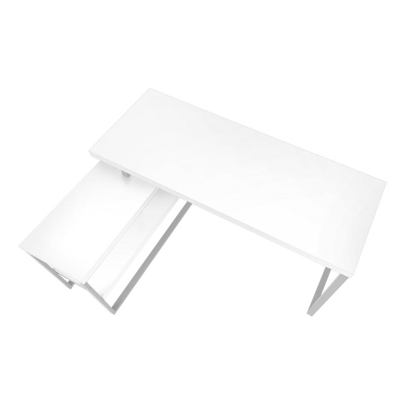 L-Shaped 60" Corner Desk with Storage - Image 5