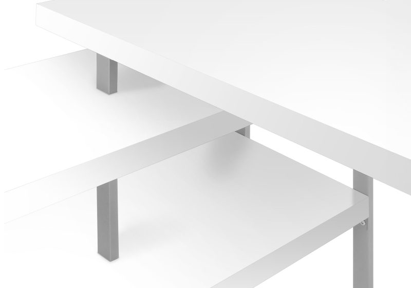 L-Shaped 60" Corner Desk with Storage - Image 7