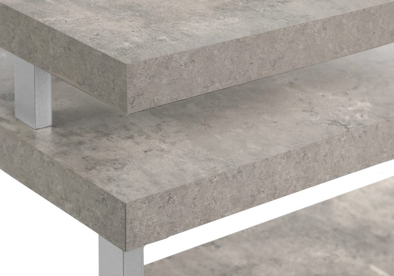 L-Shaped 60" Grey Corner Desk with Storage - Image 7