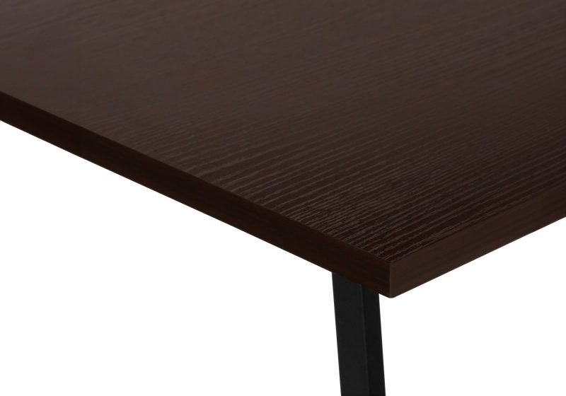 47" Industrial-Style L-Shaped Writing Desk with Open Shelves - Image 7