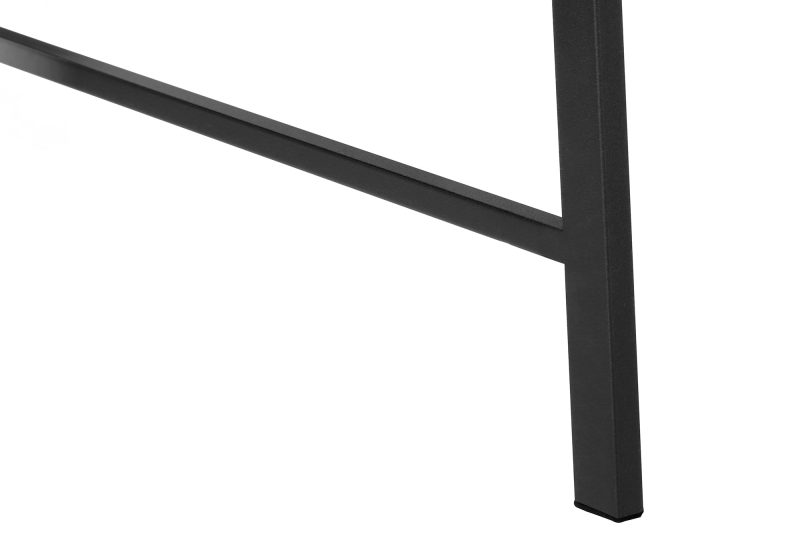 Dark Taupe Industrial-Style L-Shaped Writing Desk with Open Shelves - Image 3