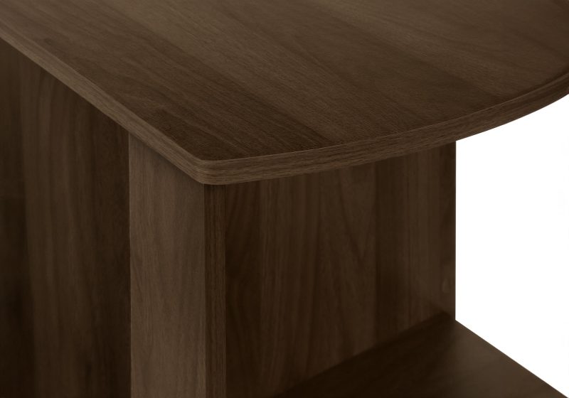 Walnut 47" L-Shaped Computer Desk with Storage - Image 7