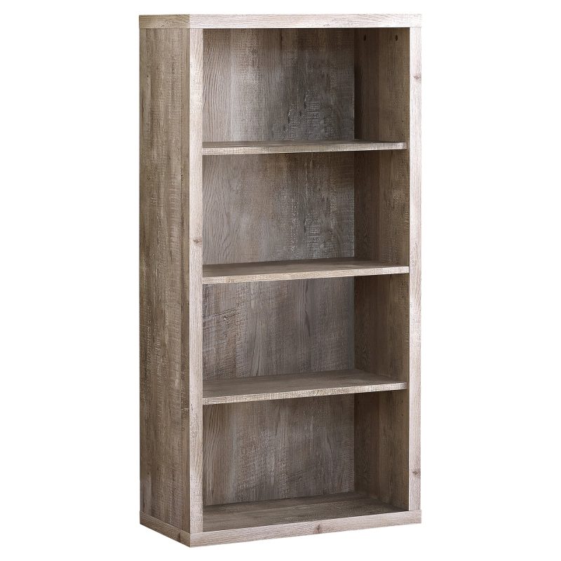 Soft Taupe Woodgrain L-Shaped 60" Computer Desk - Image 4