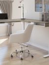 71" L-Shaped Sleek Walnut Gray & White Standing Desk
