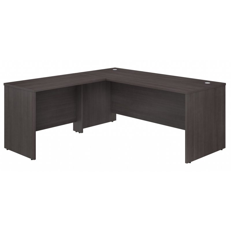 Storm Gray 72" x 72" L-shaped Reversible Office Desk - Image 2