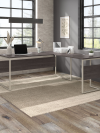 72" Modern L-Shaped Office Desk in Storm Gray